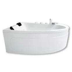 Caribia Delta XL Premium Whirlpool 180 X 130 Cm Ohne Schürze, Für Ecke Links