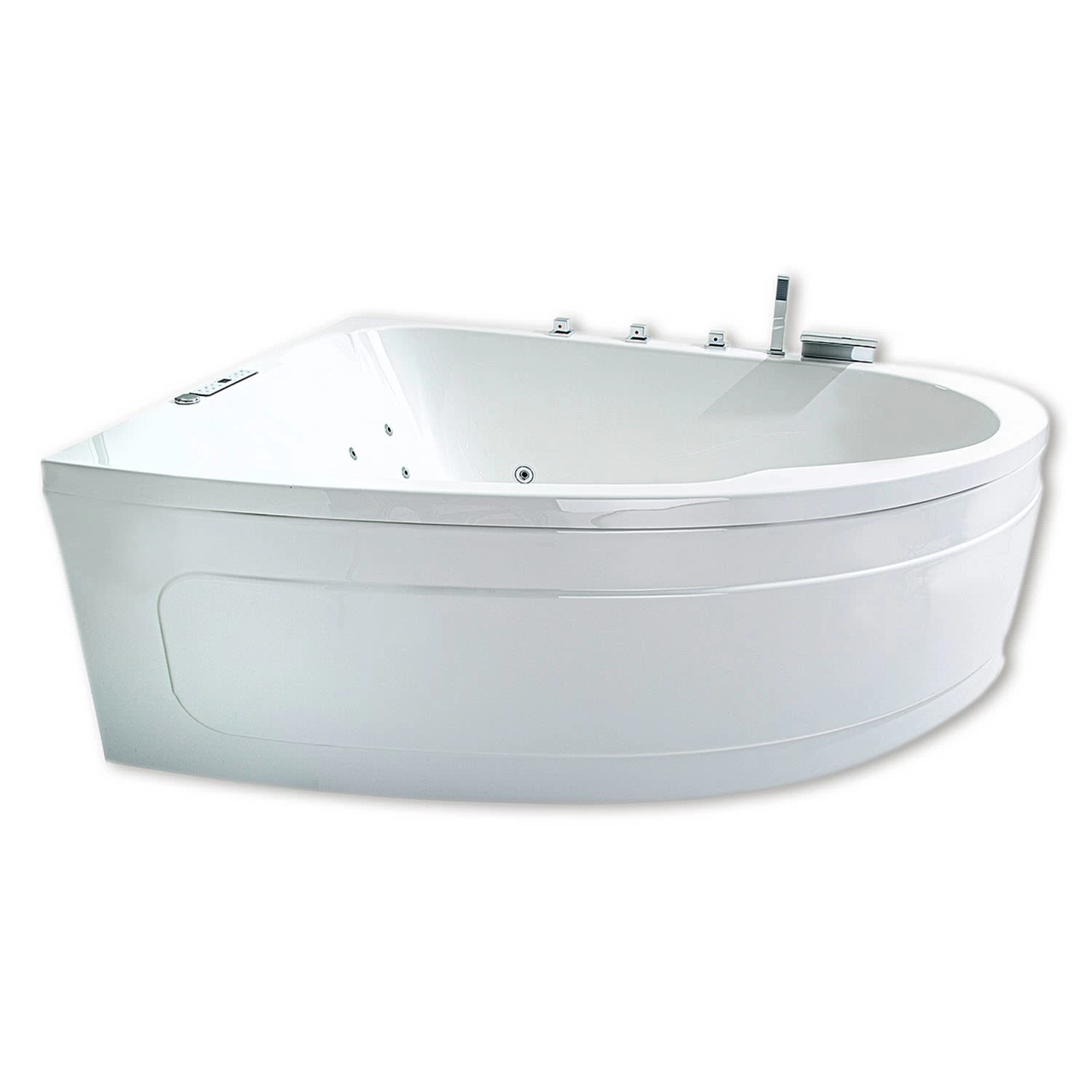 Caribia Delta XL Premium Whirlpool 180 X 130 Cm Ohne Schürze, Für Ecke Links 3 Caribia Delta XL Premium Whirlpool 180 X 130 Cm Ohne Schürze, Für Ecke Links – Bild 3
