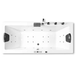 Caribia X-Tube Premium Whirlpool 190 X 90 Cm Mit Schürze