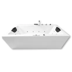 Caribia X-Tube Premium Whirlpool 190 X 90 Cm Mit Schürze -Badmöbel Verkauf caribia badewannen rechteckbadewannen x tube premium 5954824