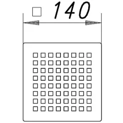 Dallmer Rost Quadra, 140