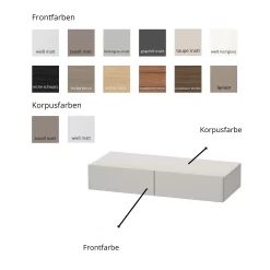 Duravit Durastyle Schubkastenablage 120 Cm, Mit 2 Schubkästen, Bi-Color