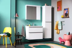 Duravit D-Neo Möbelset Mit Spiegelschrank 80 Cm -Badmöbel Verkauf duravit neo badmoebel moebelsets mit spiegelschrank 5385932