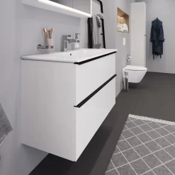 Duravit ME By Stark Waschtisch Mit D-Neo Waschtischunterschrank 101 Cm Mit 2 Auszügen -Badmöbel Verkauf duravit neo badmoebel waschtischunterbauten me by 7044189