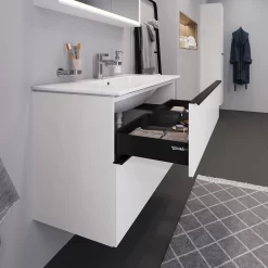 Duravit ME By Stark Waschtisch Mit D-Neo Waschtischunterschrank 101 Cm Mit 2 Auszügen -Badmöbel Verkauf duravit neo badmoebel waschtischunterbauten me by 7044192