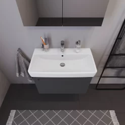 Duravit No. 1 Waschtischunterbau 74 Cm, 1 Auszug -Badmöbel Verkauf duravit no 1 badmoebel waschtischunterbau 74 8751263