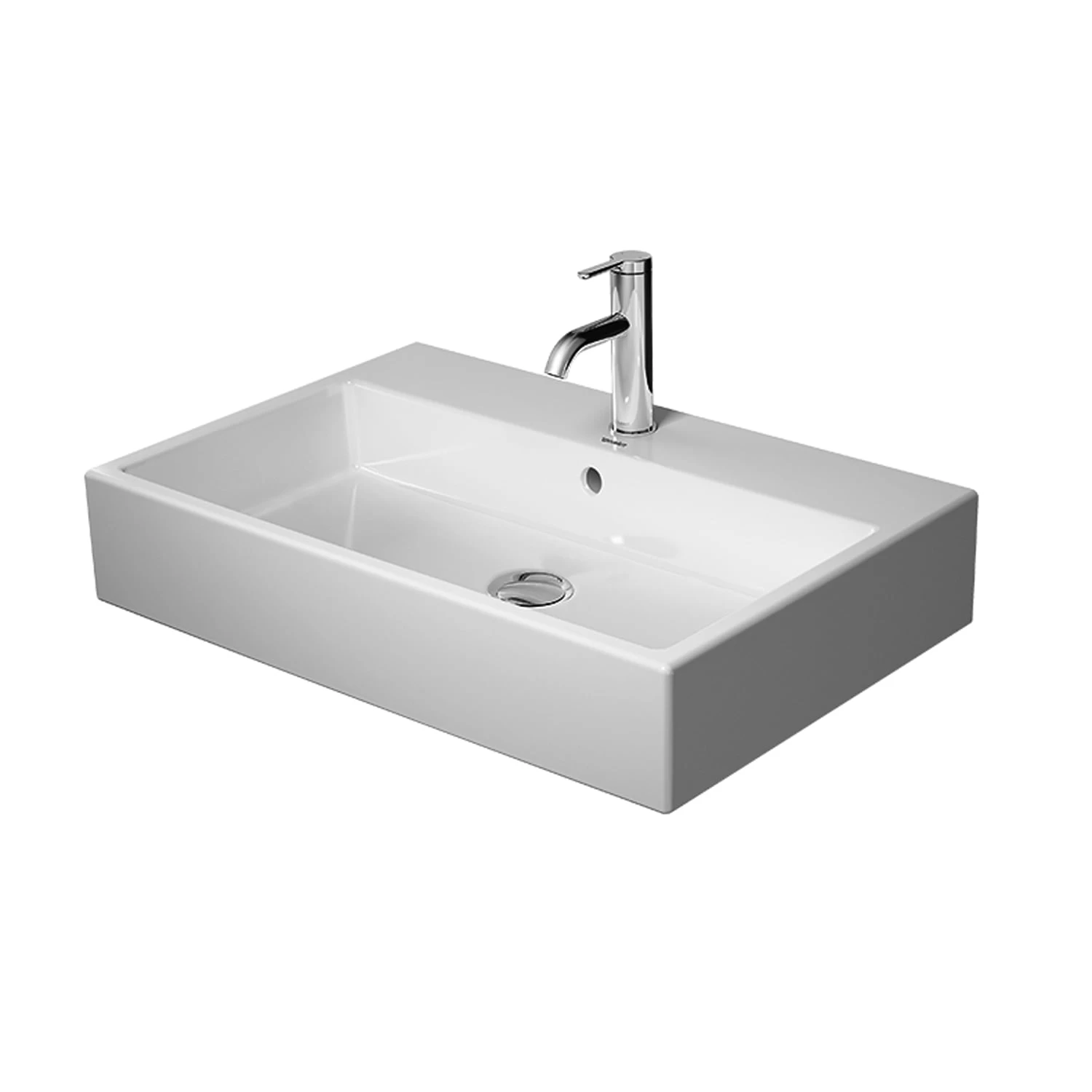Duravit Vero Air Möbelwaschtisch, Mit 1 Hahnloch 70 X 47 Cm, Mit Überlauf 1 Duravit Vero Air Möbelwaschtisch, Mit 1 Hahnloch 70 X 47 Cm, Mit Überlauf