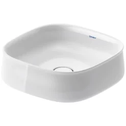 Duravit Zencha Aufsatzbecken 42 X 42 Cm, Ohne Hahnlochbank