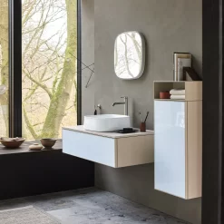 Duravit Zencha Aufsatzbecken 42 X 42 Cm, Ohne Hahnlochbank -Badmöbel Verkauf duravit zencha waschtische aufsatzbecken 42 x 8355262