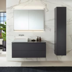 Geberit ONE Spiegelschrank, ComfortLight, 2 Türen, UP-Montage, 105 Cm