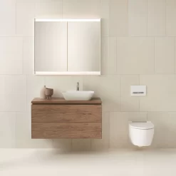 Geberit ONE Spiegelschrank, ComfortLight, 2 Türen, UP-Montage, 105 Cm 10 Geberit ONE Spiegelschrank, ComfortLight, 2 Türen, UP-Montage, 105 Cm -Badmöbel Verkauf geberit badkeramik und badmoebel one spiegelschrank 7220139