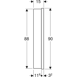 Geberit ONE Spiegelschrank, ComfortLight, 2 Türen, UP-Montage, 105 Cm 13 Geberit ONE Spiegelschrank, ComfortLight, 2 Türen, UP-Montage, 105 Cm -Badmöbel Verkauf geberit badkeramik und badmoebel one spiegelschrank 7220460