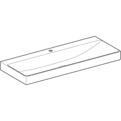 Geberit ONE Waschtisch 120 Cm, Abgang Vertikal, 1 Hahnloch, Ohne Überlauf -Badmöbel Verkauf geberit badkeramik und badmoebel one waschtische 7215819