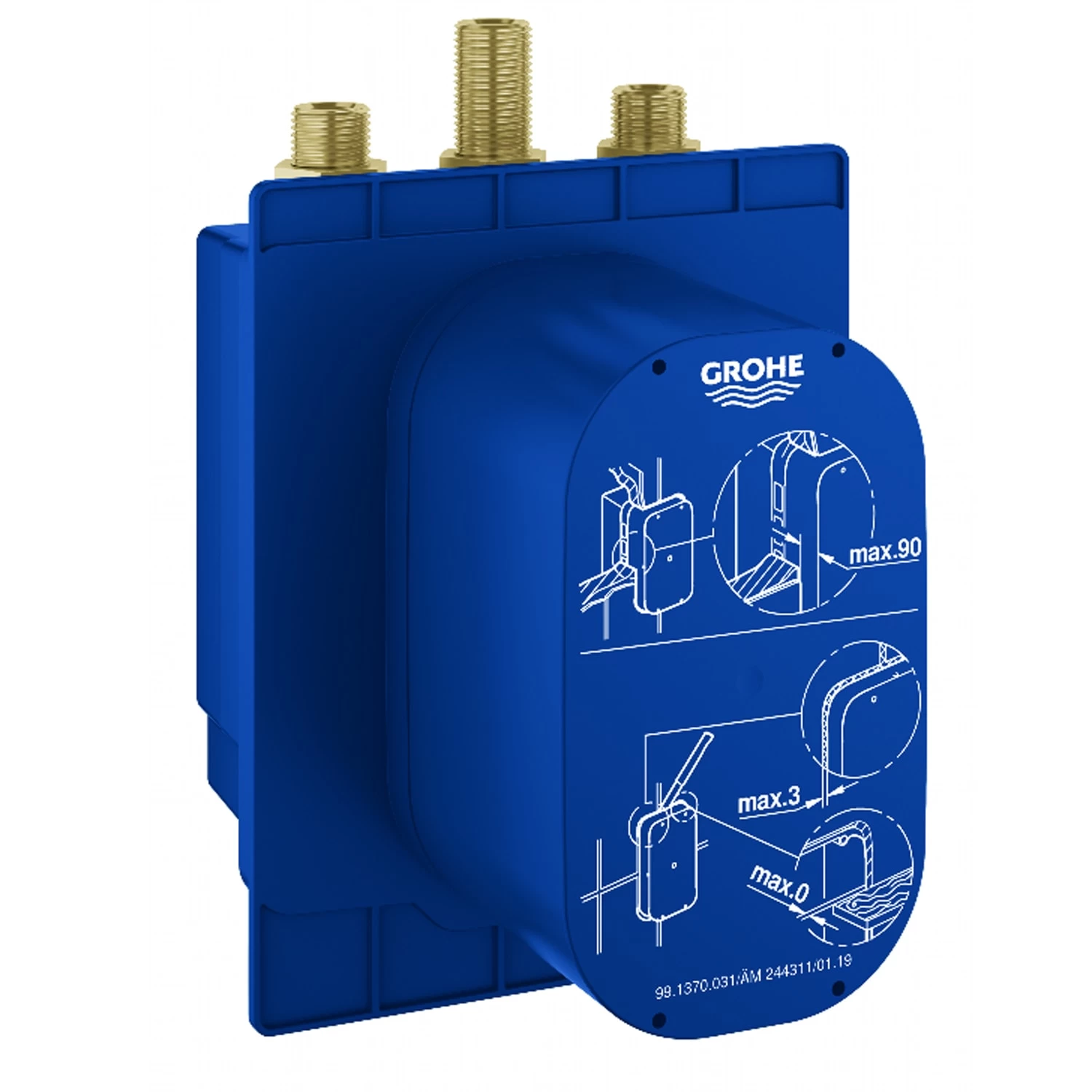 GROHE Eurosmart CT UP-Einbaukasten 1 GROHE Eurosmart CT UP-Einbaukasten