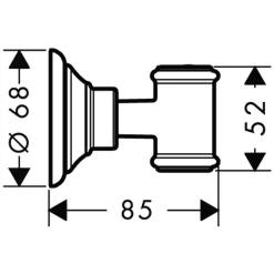 AXOR Montreux Brausehalter