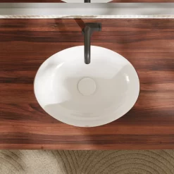 Hansgrohe Xuniva D Unterbauwaschtisch Oval 45 X 35 Cm, Mit Überlauf, Mit SmartClean -Badmöbel Verkauf hansgrohe badkeramik xuniva aufsatzwaschtisch oval 50 12115395