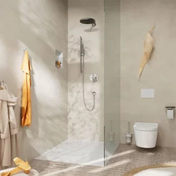 Hansgrohe Unica S Puro Brausenstange 65 Cm Mit Easy Slide Duschkopfhalter Und Duschschlauch 160 Cm