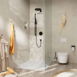 Hansgrohe Unica S Puro Brausenstange 90 Cm Mit Easy Slide Duschkopfhalter Und Duschschlauch 160 Cm