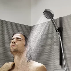 Hansgrohe Pulsify Select S Duschkopf 105 3 Strahlarten Activation Wassersparend -Badmöbel Verkauf hansgrohe brausenprogramm handbrausen pulsify select 105 8731553
