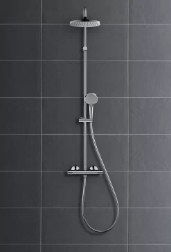 Hansgrohe Vernis Blend Duschsystem 200 1 Jet Mit Brausethermostat 7 Hansgrohe Vernis Blend Duschsystem 200 1 Jet Mit Brausethermostat -Badmöbel Verkauf hansgrohe vernis blend dusche duschsystem 200 4881023