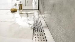 ACO ShowerDrain C Design-Rost Square L: 118,5 Cm