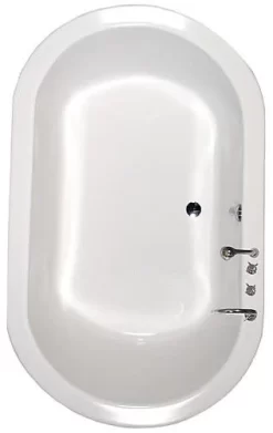 Caribia Riviera Oval-Badewanne 188 X 115 Cm