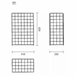CWS ParadiseLine Papierkorb Typ 301