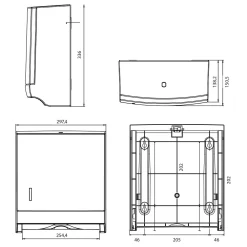CWS ParadiseLine Faltpapierspender Paradise Stainless Steel Paper Slim 5 CWS ParadiseLine Faltpapierspender Paradise Stainless Steel Paper Slim -Badmöbel Verkauf hersteller cws handtuchspender paradiseline faltpapierspender stainless 2063677