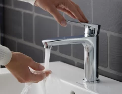 Duravit B.1 Einhebel-Waschtischmischer M Mit Zugstangen-Ablaufgarnitur -Badmöbel Verkauf hersteller duravit badarmaturen 1 waschtisch einhebel 6122212