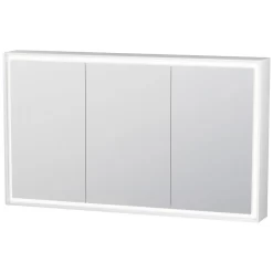 Duravit L-Cube Spiegelschrank Mit LED Beleuchtung 120 X 70 Cm Mit Waschplatzbeleuchtung