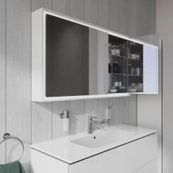 Duravit L-Cube Spiegelschrank Mit LED Beleuchtung 120 X 70 Cm Mit Waschplatzbeleuchtung 17 Duravit L-Cube Spiegelschrank Mit LED Beleuchtung 120 X 70 Cm Mit Waschplatzbeleuchtung -Badmöbel Verkauf hersteller duravit cube badspiegel spiegelschrank led 8597479