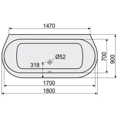 Neue Veröffentlichungen -Badmöbel Verkauf hersteller duscholux badewannen ovalbadewannen prime line 1068054