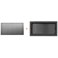 ESS Container Box 10 Wandnische 60 X 30 X 10 Cm Rahmen Gebürstet