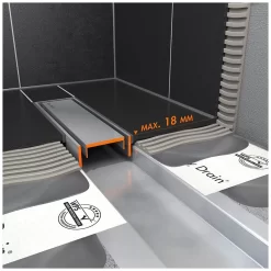 ESS Easy Drain Modulo TAF Abdeckungen Zero+ Edelstahl 700