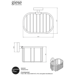 Giese Gifix Uno Duschkorb