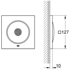 GROHE F-Digital Deluxe Rainshower F-Series Musikmodule