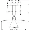 Hansgrohe Raindance E Kopfbrause 240 1jet EcoSmart Mit Deckenanschluss