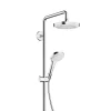 Hansgrohe Croma Select E 180 2jet Showerpipe Mit Thermostatarmatur