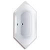 Hoesch Spectra Sechseck-Badewanne 190 X 90 Cm