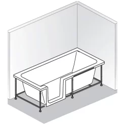 HSK Dusch-Badewanne Dobla 160 Cm Einstieg Links Mit Antislip -Badmöbel Verkauf hersteller hsk duschbadewanne dobla 160 cm 1427795