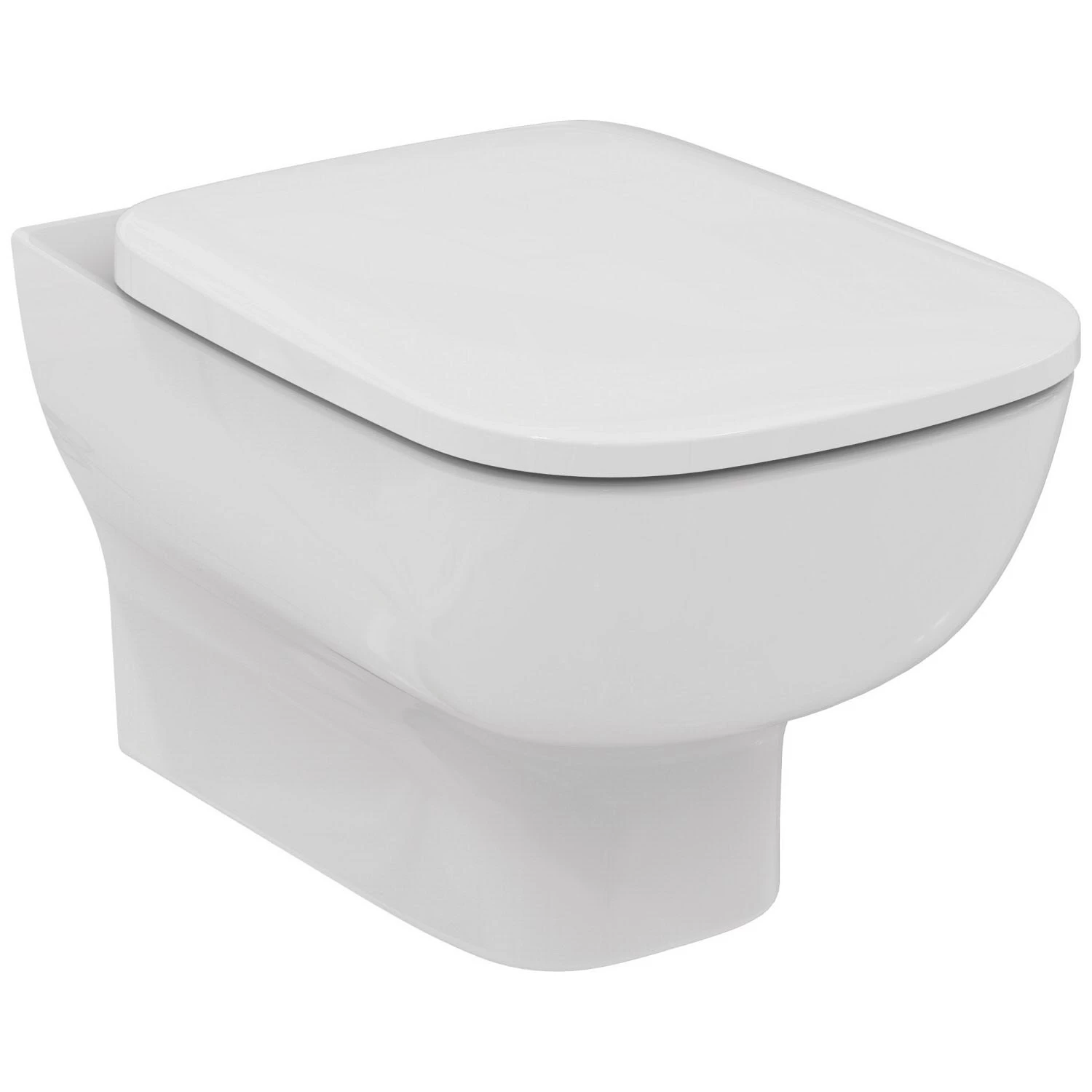 Ideal Standard CONNECT E Wandtiefspül-WC Spülrandlos AquaBlade Mit WC Sitz 2 Ideal Standard CONNECT E Wandtiefspül-WC Spülrandlos AquaBlade Mit WC Sitz – Bild 2