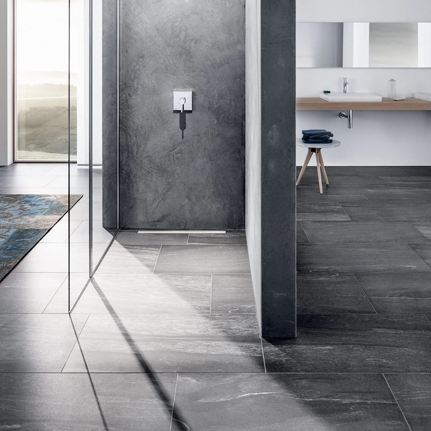 Kermi LINE Komplettboard E70 120 X 90 Cm, Rinnenlänge 30 Cm 1 Kermi LINE Komplettboard E70 120 X 90 Cm, Rinnenlänge 30 Cm