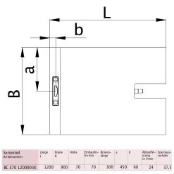 Kermi LINE Komplettboard E70 120 X 90 Cm, Rinnenlänge 30 Cm 5 Kermi LINE Komplettboard E70 120 X 90 Cm, Rinnenlänge 30 Cm -Badmöbel Verkauf hersteller kermi duschkabinen und duschplaetze line 2667253