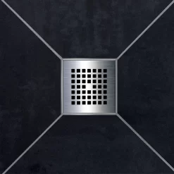 Kermi POINT Komplettboard E90 120 X 120 Cm, Einbauhöhe Min. 9 Cm