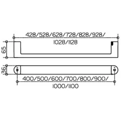 Keuco Elegance Haltegriff 50 Cm
