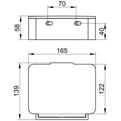 Keuco Collection Plan Feuchtpapierbox