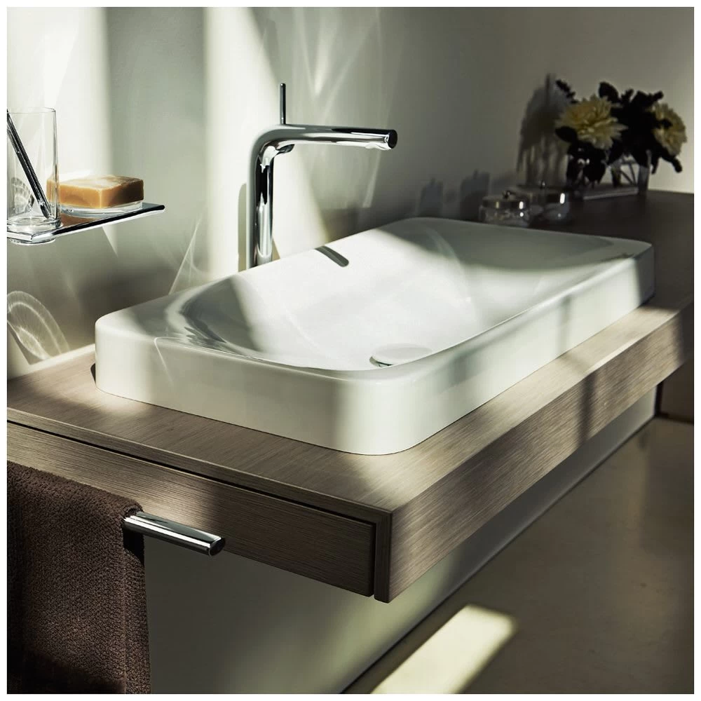 Keuco Edition 400 Keramik-Einbauwaschtisch 60 X 40 X 7,5 Cm 1 Keuco Edition 400 Keramik-Einbauwaschtisch 60 X 40 X 7,5 Cm