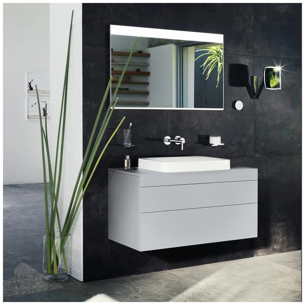 Keuco Edition 400 Keramik-Einbauwaschtisch 60 X 40 X 7,5 Cm 2 Keuco Edition 400 Keramik-Einbauwaschtisch 60 X 40 X 7,5 Cm – Bild 2