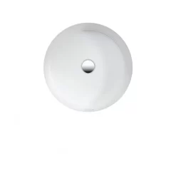 LAUFEN Living City Einbauwaschtisch 45 Cm Unterseite Glasiert, Mit Überlauf, Ohne Hahnlochbohrung