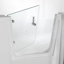 Steinkamp Easy Entry Badewanne 160 X 75 Cm Mit Glastür Links Und Styrodurverkleidung